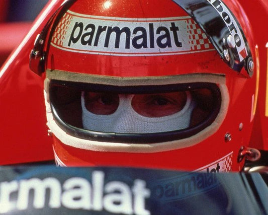 1978 Driver Niki Lauda Glossy Keychain U.S 2. Grand Prix Keychain Watkins Glen