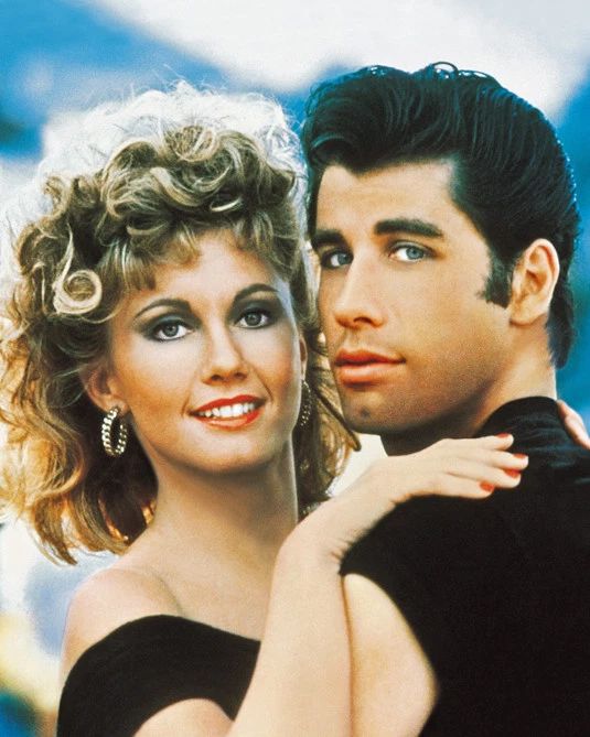 1978 Grease John Travolta Olivia Newton John Glossy Photo Print Poster