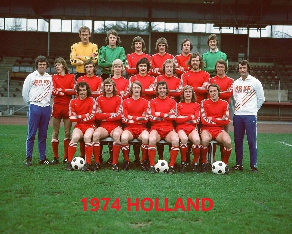 1978 Holland Team Photo Soccer Picture