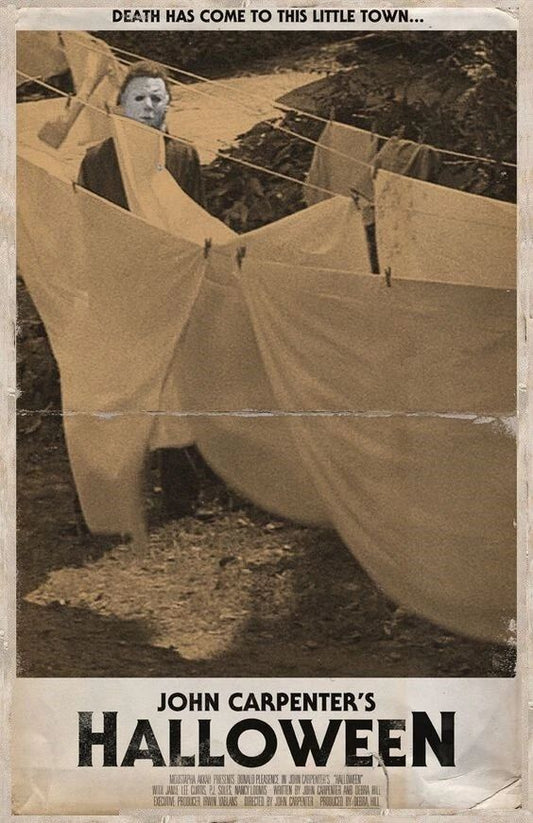 1978 Halloween Death Has Come To This Little Town Michael Myers 300 PCS Jigsaw