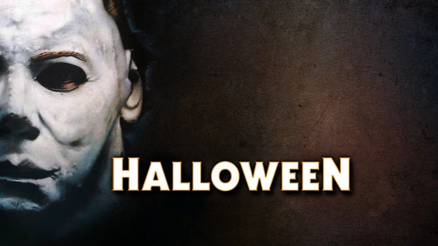 1978 Halloween Movie Poster Michael Myers Laurie Strode Castle Horror 1
