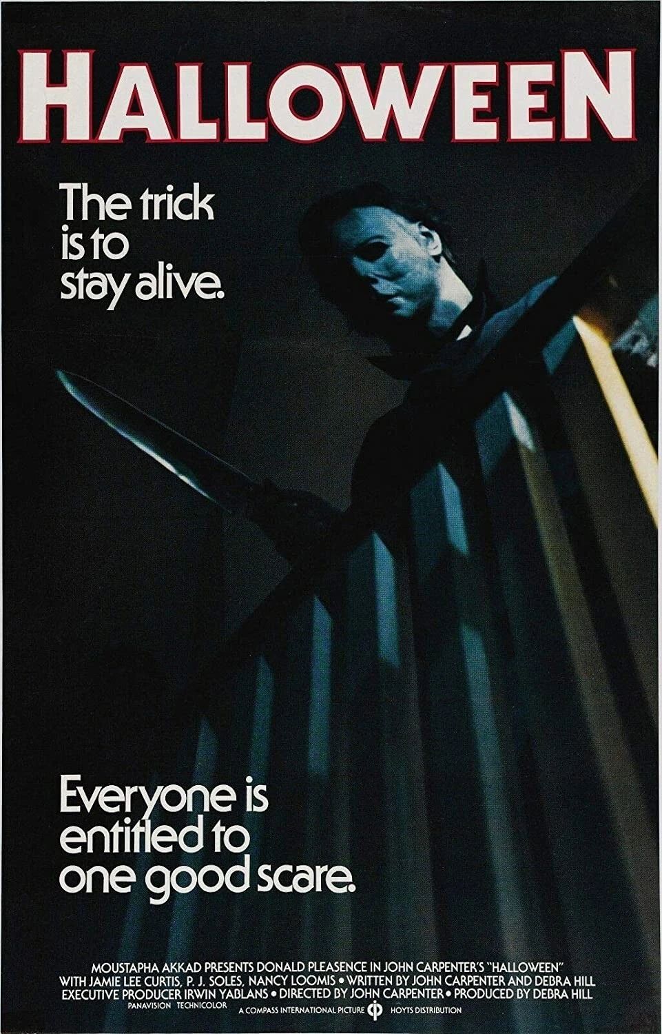 1978 Halloween Movie Keychain Michael Myers Laurie Strode Castle