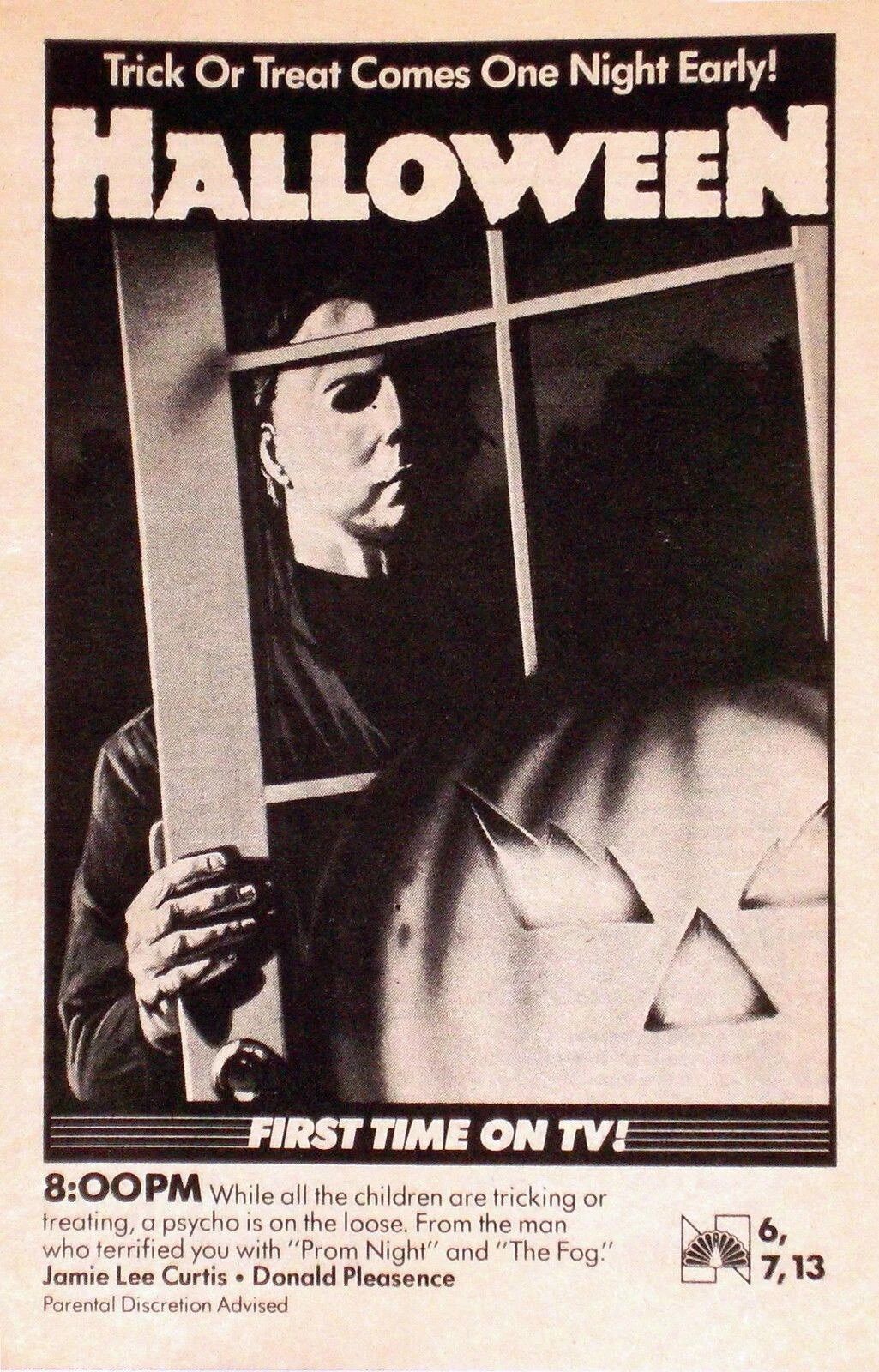 1978 Halloween Trick Or Treat Comes One Night Early! Michael Myers