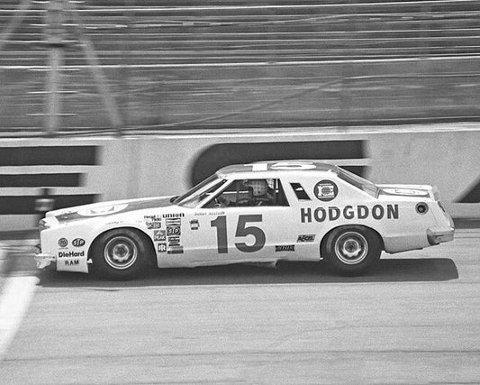 1978 Hodgdon Thunderbird Bobby Allison Glossy Photo Poster Nascar Print