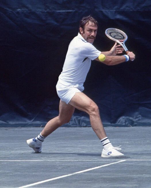1978 John Newcombe Magnet Tennis Legend Glossy Print Wimbledon Magnet