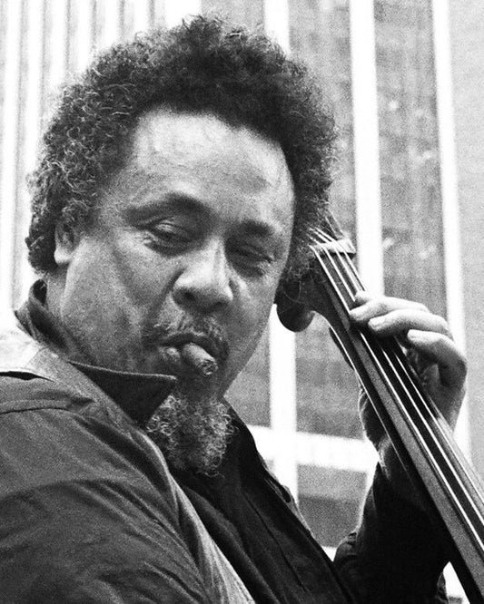 1978 Jazz Bandleader Charles Mingus Magnet Glossy Magnet Bass Music Print
