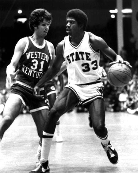 1978 Michigan State Ervin 'Magic' Johnson Glossy Magnet College Print