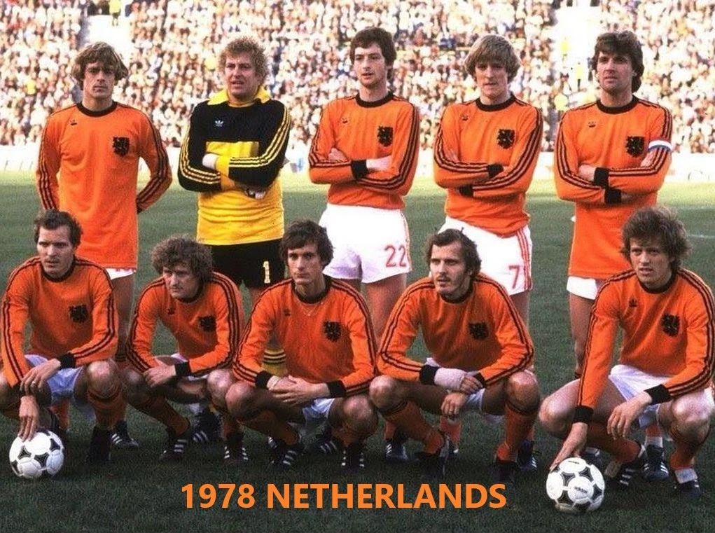 1978 Netherlands Team Photo Soccer Picture