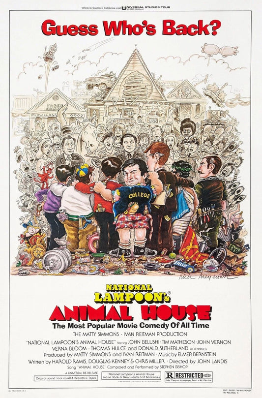 1978 National Lampoons Animal House Movie Magnet Bluto John Belushi