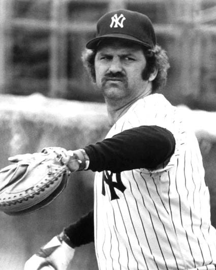 1978 New York Yankees Thurman Munson Glossy Magnet Print Baseball Magnet