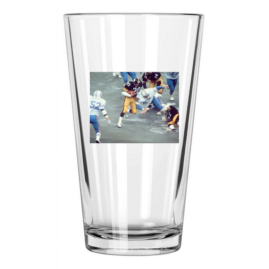 1978 Pittsburgh Steelers Rocky Bleier Afc Championship Game Vs Oilers Pint Glass