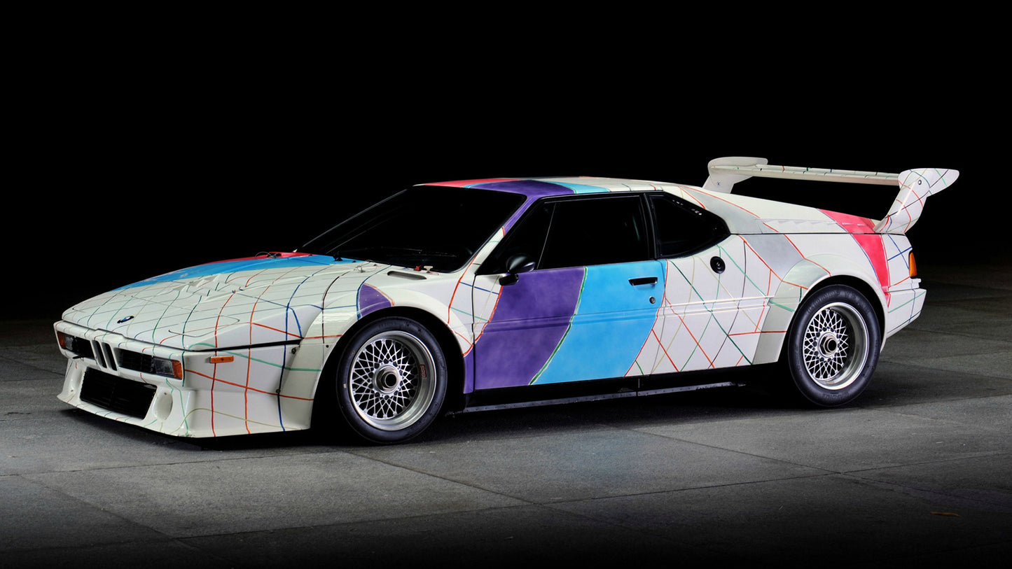 Bmw M1 Procar By Frank Stella Hd Art Keychain
