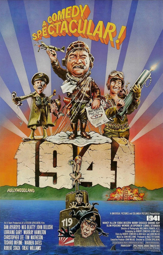 1979 1941 Movie Poster John Belushi Dan Aykroyd Wild Bill Kelso Comedy