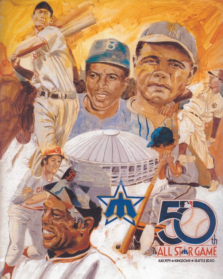 1979 All Star Photo Baseball Mlb Seattle Kingdome 300 Piece Jigsaw Puzzle