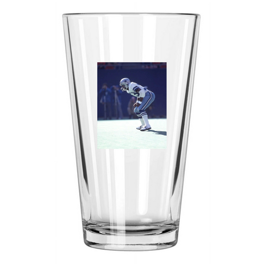1979 Dallas Cowboys Tony Dorsett Photo Nfl Football Pint Beer Drinking Glass