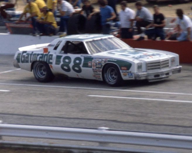 1979 Digard Chevy Darrell Waltrip Glossy Keychain Rockingham 500 Keychain 2