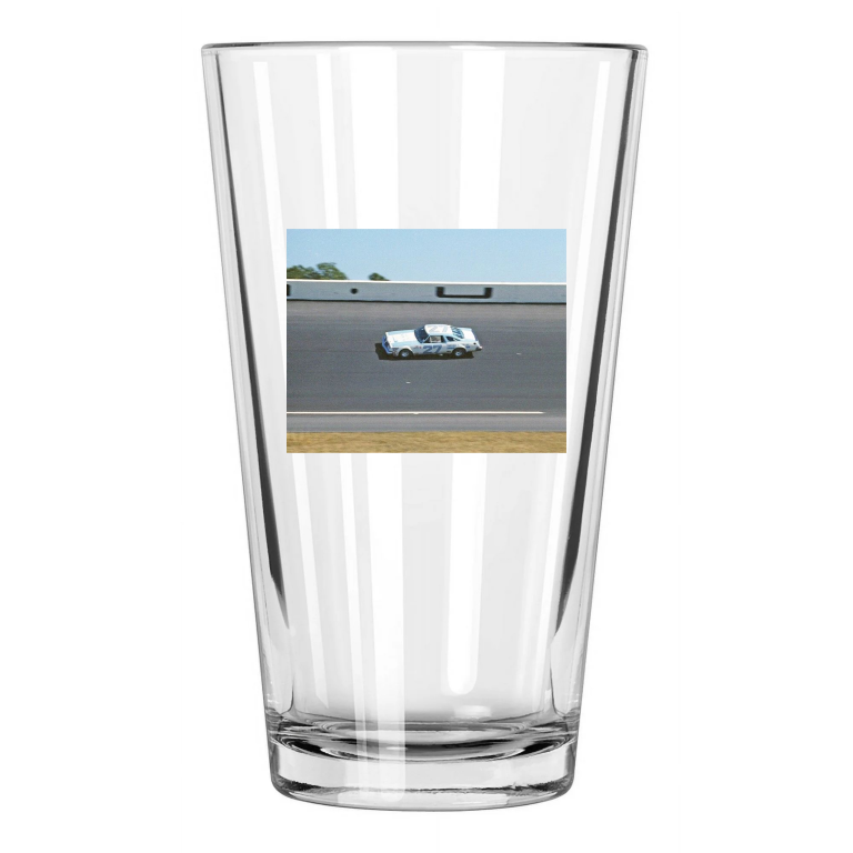 1979 M.C. Anderson Chevy Benny Parsons Photo Daytona Pint Beer Drinking Glass