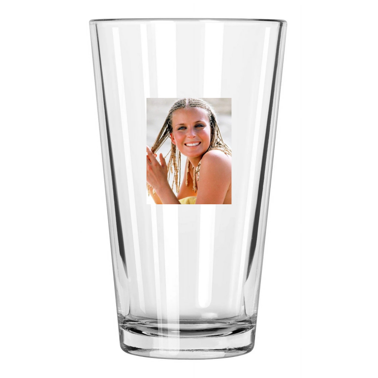 1979 Movie Actress Bo Derek Photo Movie '10' Pint Beer Drinking Glass