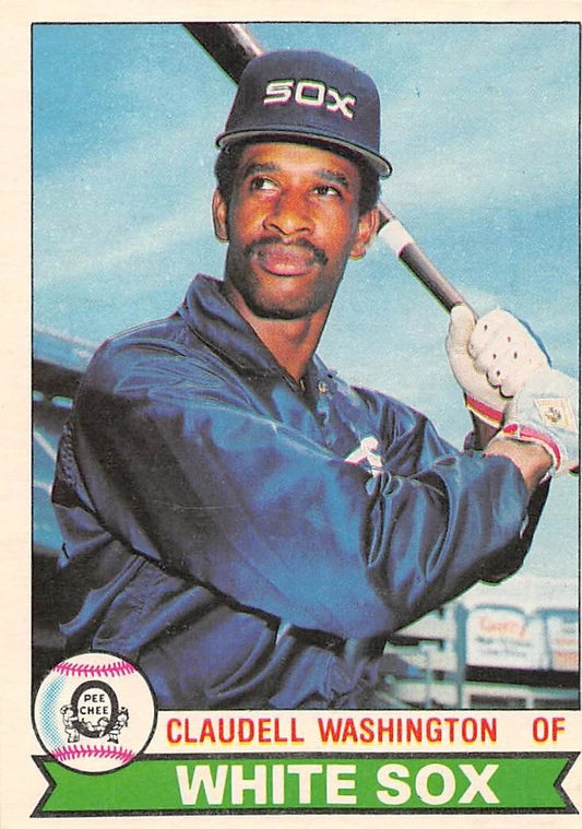 1979 O Pee Chee #298 Claudell Washington Chicago White Sox