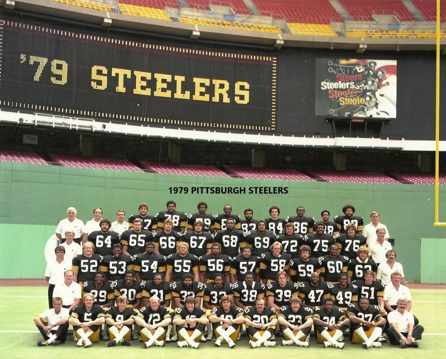 1979 Pittsburgh Steelers Team Photo Nfl Football Picture 300 Piece Jigsaw Puzzle