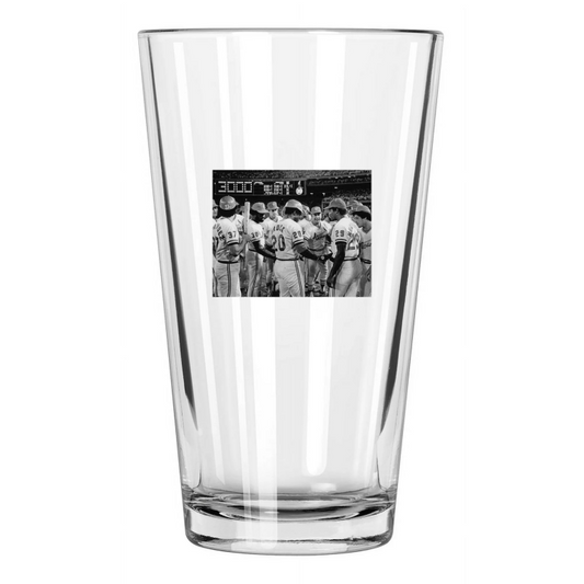 1979 St Louis Cardinals Lou Brock '3000 Hit' Baseball Pint Beer Drinking Glass