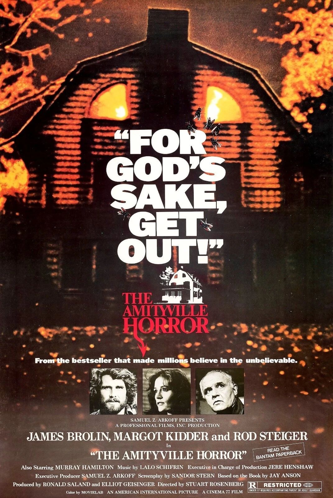 1979 The Amityville Horror Movie Magnet James Brolin Margot Kidder 1
