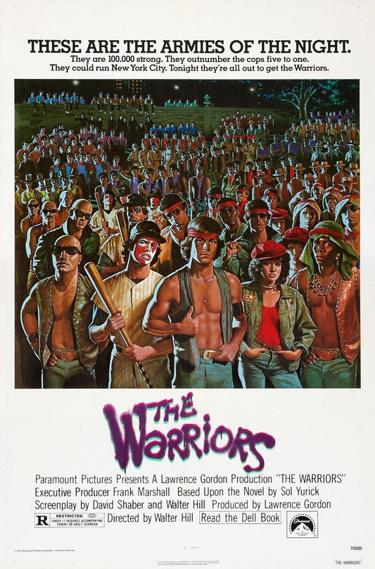1979 The Warriors Movie Poster Swan Ajax Luther Cleon 300 Piece Jigsaw Puzzle