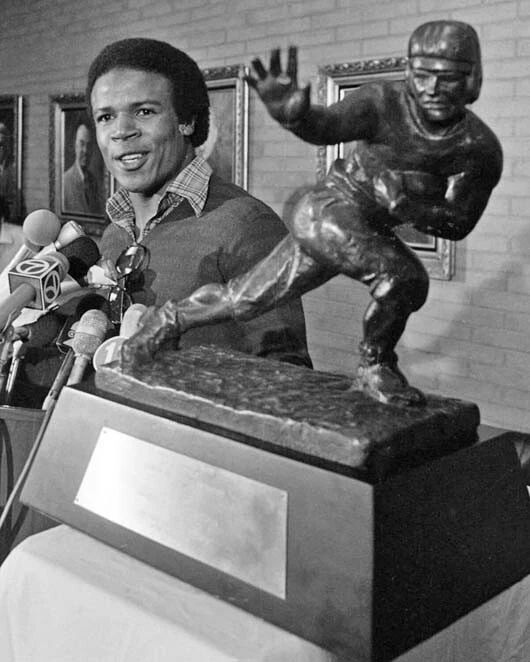 1979 Usc Trojans Charles White Glossy Keychain Heisman Winner Keychain