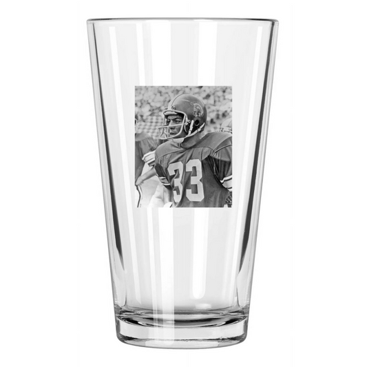 1979 Usc Trojans Marcus Allen Photo College Pint Beer Drinking Glass