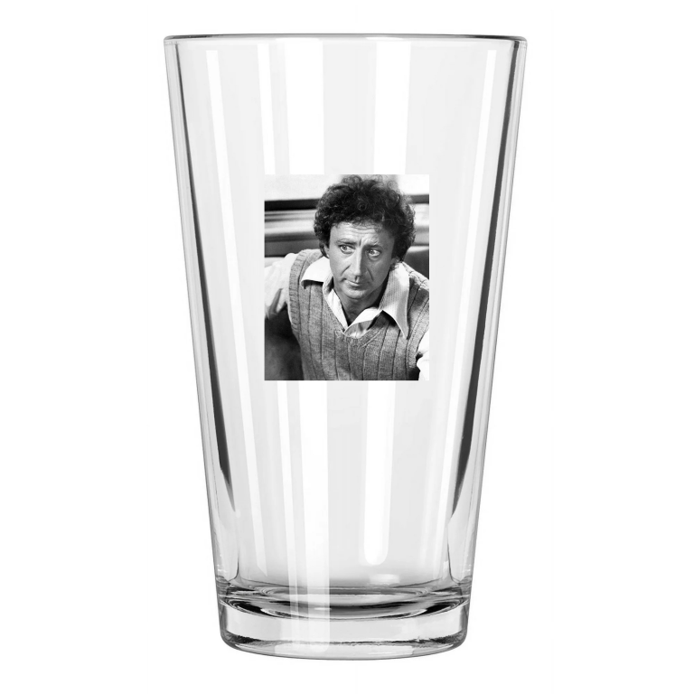 1980 Actor Gene Wilder Photo Sunday Lover Pint Beer Drinking Glass