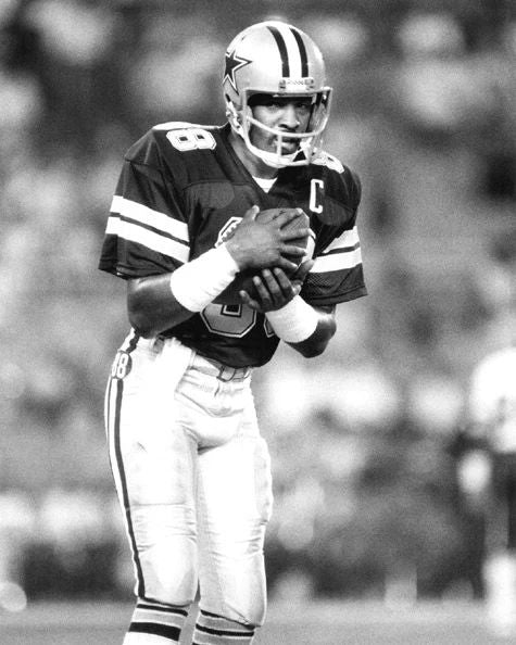 1980 Dallas Cowboys Drew Pearson Glossy Photo Nfl Football Print Poster