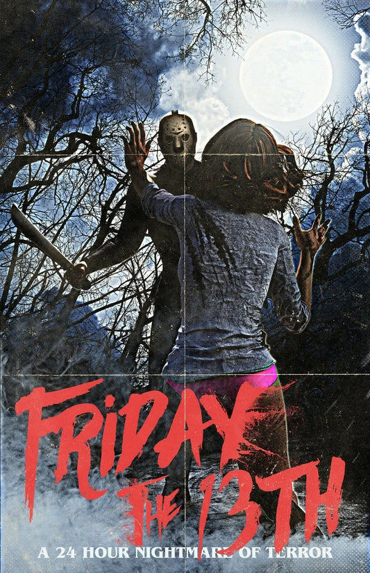 1980 Friday The 13Th A 24 Hour Nightmare Of Terror Crystal Lake Voorhees