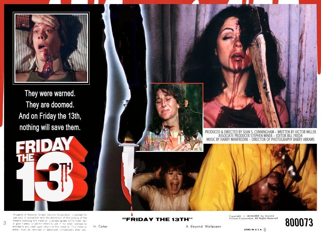 1980 Friday The 13Th A 24 Hour Nightmare Of Terror Magnet Crystal Lake