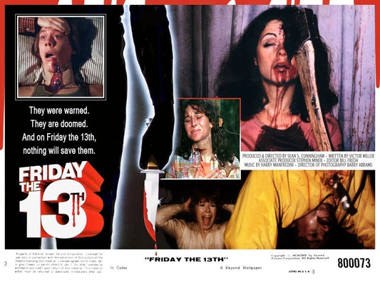 1980 Friday The 13Th A 24 Hour Nightmare Of Terror Magnet Crystal Lake