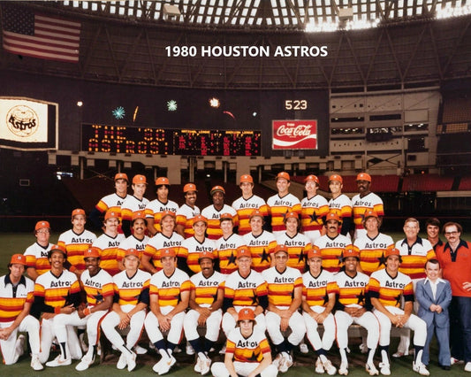 1980 Houston Astros Team Photo Baseball Picture Mlb 300 Piece Jigsaw Puzzle