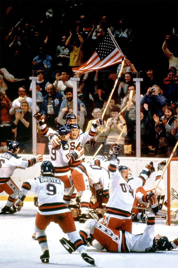 1980 Hockey Miracle On Ice Wall Art Home Decor Poster