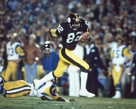 1980 Pittsburgh Steelers John Stallworth Glossy Photo Super Bowl Xiv Print