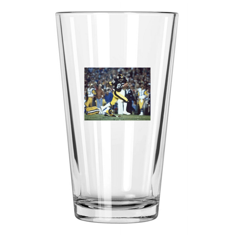 1980 Pittsburgh Steelers John Stallworth Super Bowl Xiv Pint Beer Drinking Glass