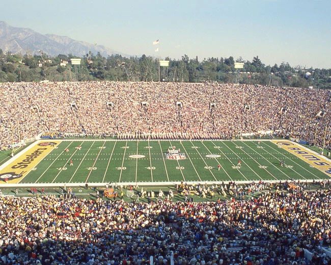 1980 Rose Bowl Magnet Magnet Pittsburgh Steelers Vs La Rams Super Bowl Xiv