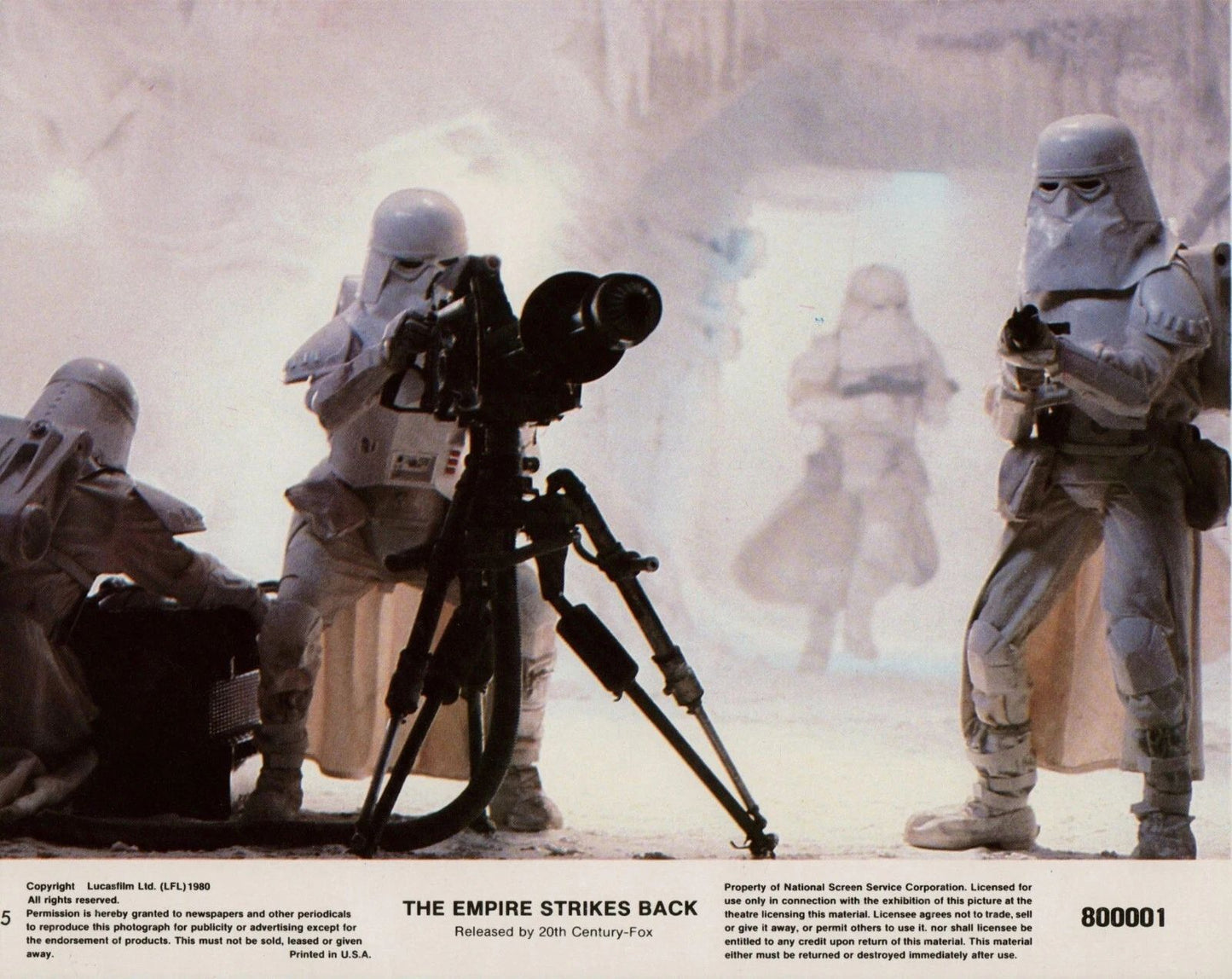 1980 Star Wars Episode V The Empire Strikes Back Movie Poster Print Hoth