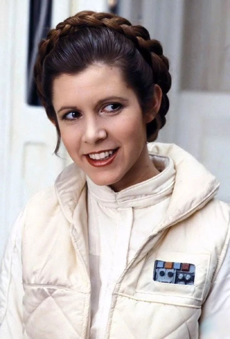 1980 Star Wars Episode V The Empire Strikes Back Movie Magnet Leia Hoth