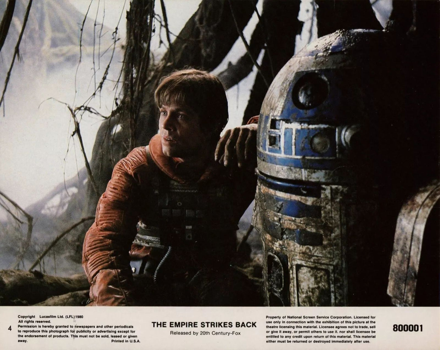 1980 Star Wars Episode V The Empire Strikes Back Movie Poster Print Luke