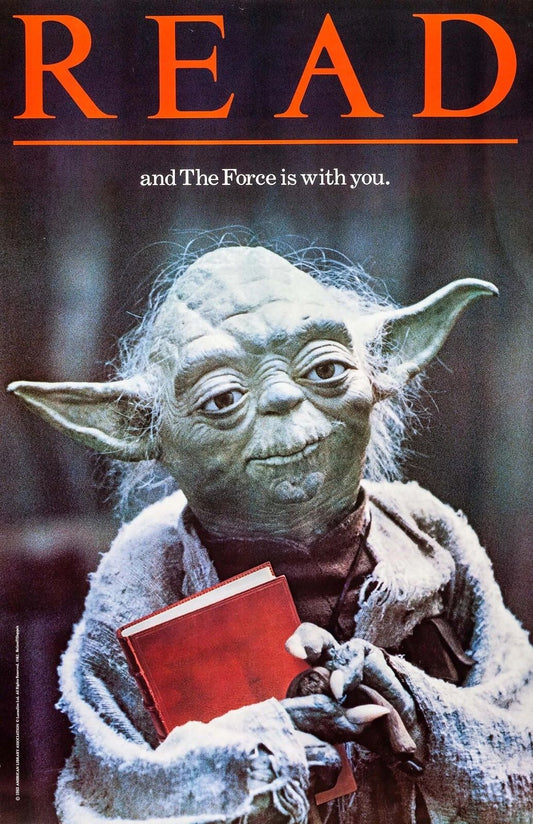 1980 Star Wars The Empire Strikes Back Movie Keychain Yoda Read