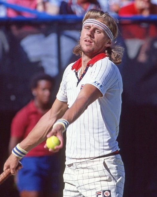 1980 Tennis Legend Bjorn Borg Glossy Photo Poster Print 11 Grand Slams