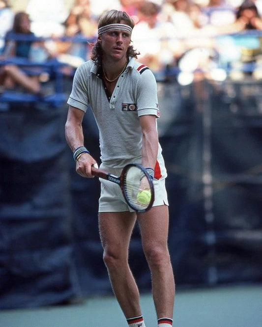 1980 Tennis Player Bjorn Borg Glossy Photo Poster Print 11 Grand Slam