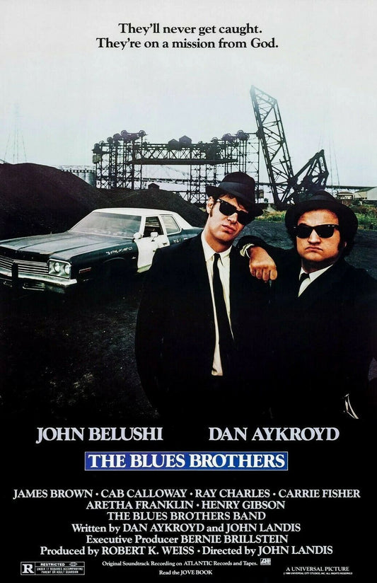 1980 The Blues Brothers Movie Magnet John Belushi Dan Akroyd