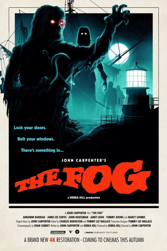 1980 The Fog Movie Keychain Stevie Elizabeth Father Malone Horror