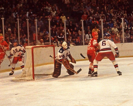 1980 Usa Hockey Vs Ussr Glossy Magnet Jim Craig Magnet Miracle