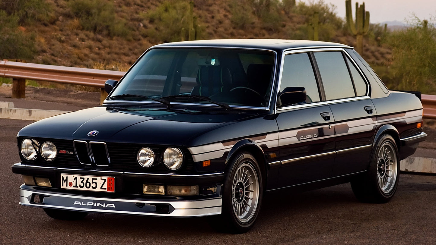 Alpina B9 Based On Series Hd Art Keychain