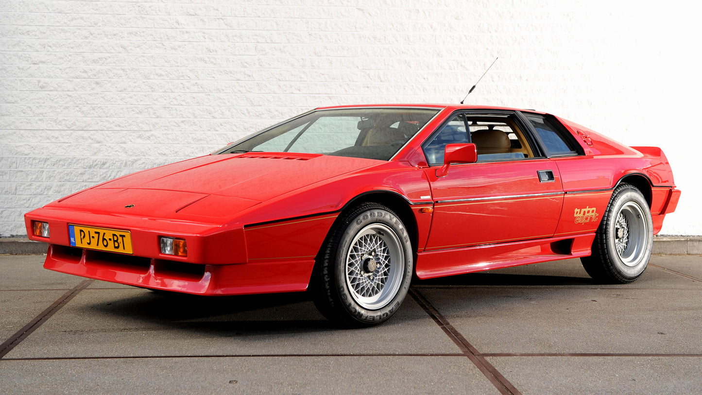 Lotus Turbo Esprit Hd Art Keychain
